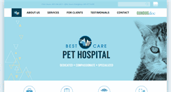 Desktop Screenshot of bestcarepethospital.com